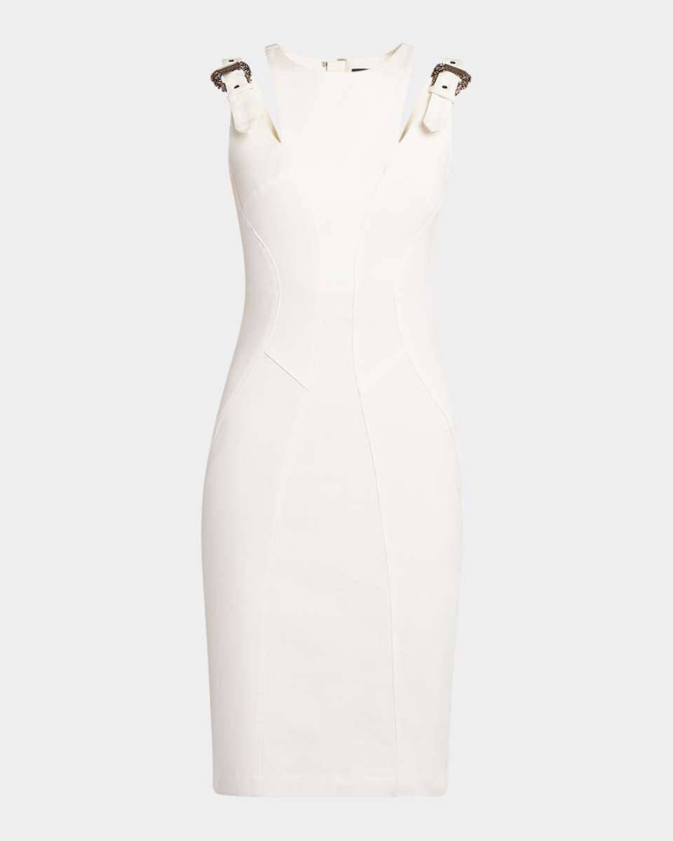 Buckle Sheath Dress